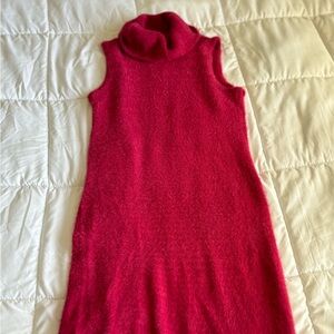 Turtleneck Sleeveless Dress